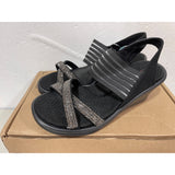 Cali from Skechers Skechers Women's 9 BEVERLEE - High Tea Wedges Black NWT