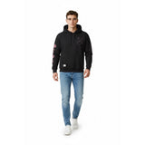 Lira Crtv Scty Women's Black Hoodie Long Sleeve Cotton Blend Sweatshirt Size M
