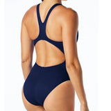 TYR Swimsuit  TYRECO WOMEN'S MAXFIT SWIMSUIT - SOLID Navy II Size 34