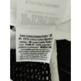 PINK Victoria Secrets Women's S white & black tank silver sequined spellout
