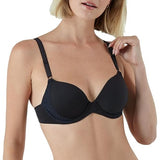 Maidenform One Fabulous Fit 2.0 Tailored Demi Bra DM7543 - Black