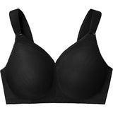 Glamorise womens Magiclift Seamless T-shirt Bra Wirefree #1080 Black  NWOT