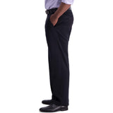 Haggar Men's 44X32 Iron Free Premium Khaki - Classic Fit Black NWOT