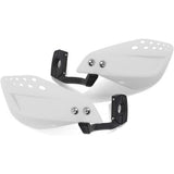 Motorcycle Handguards 7/8" 22mm Universal for ATV Dirt Bike Scooter (White) ABS
