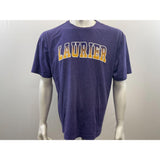 Wilfred Laurier University Men's XL T Shirt Purple Short Sleeve Cotton Crew Tee