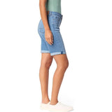 Levi Strauss Mid Rise Womens Bermuda Shorts, Signature Gold  28/W39 NWT