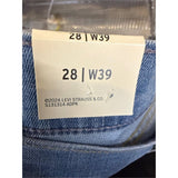 Levi Strauss Mid Rise Womens Bermuda Shorts, Signature Gold  28/W39 NWT