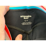 Sommer Ray Women's Leggings Size Small Black Nylon Blend Skinny Leg