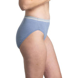 Fruit of the Loom Womens 9 Heather Hi Cut Brief Underwear 10 Pack NWOT
