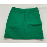 Banana Republic Womens Pencil Skirt Size 4 Green Stretch Side Zipper Pockets