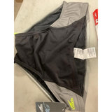Speedo Mens ML 36 Swimsuit Brief Eco Slice Prolt Solid Adult Black/Gray NWT