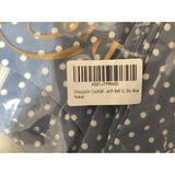 Dressystar Womens 1950s Retro Prom Dress Cap Sleeve Midi XL Polka Dot Blue NWT