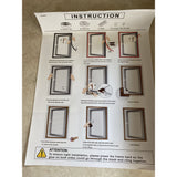 Easy-Install DIY Magnetic RV Window Screen - 1 Cut to Fit Screen Mesh (Up to 36x56")