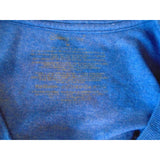 Mickey & Minnie Disney Store V Neck Blue S/S Graphic Women's T Shirt Size Medium