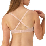 Vanity Fair Womens Nearly Invisible Pink Natural T-Shirt Bra Style 75201