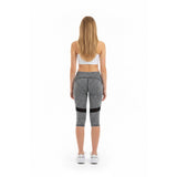 Under Armour Womens Gray/Black leggings capris size 8