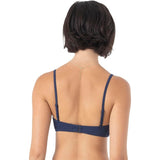Roxy Women's Love Knot Bikini UPF 50+ Swimsuit Top XS Mood Indigo blue NWOT