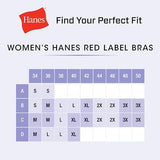 Hanes Oh So Light Foam Wirefree Bra MHG521/HB21  XL Nude NWT
