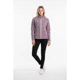 McKinley Women's Medium Purple Long Sleeve Polyester Mock Neck Full Zip Jacket