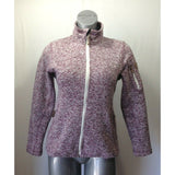 McKinley Women's Medium Purple Long Sleeve Polyester Mock Neck Full Zip Jacket