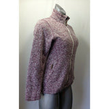 McKinley Women's Medium Purple Long Sleeve Polyester Mock Neck Full Zip Jacket