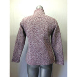 McKinley Women's Medium Purple Long Sleeve Polyester Mock Neck Full Zip Jacket