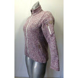 McKinley Women's Medium Purple Long Sleeve Polyester Mock Neck Full Zip Jacket