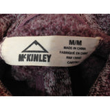 McKinley Women's Medium Purple Long Sleeve Polyester Mock Neck Full Zip Jacket