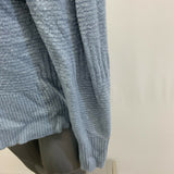 Femme by Design Turtleneck Sweater Women's Large Blue Ribbed Long Sleeve Acrylic