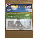 3M Filtrete 700 Furnace Filter 20X20X1 MERV 8, Dust, Pollen & Pet NEW Sealed