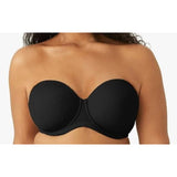Wacoal 854119 Women's Red Carpet Strapless Bra Full Coverage Bra Black