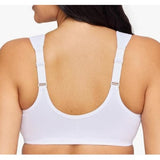 Glamorise #1245 Wonderwire Front Close Bra Full Coverage 40DD White NWOT