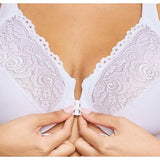 Glamorise #1245 Wonderwire Front Close Bra Full Coverage 40DD White NWOT