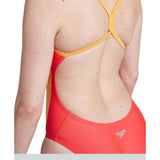 Speedo Women's 34 One Back Colorblock One Piece Swimsuit NWOT