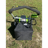 Greenworks 21-Inch 13 Amp Corded Lawn Mower 25112 With Bagger  Lightly Used Once