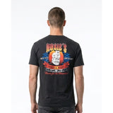 Rosie's 2007 20th Anniversary Rodeo and Roast Men's Medium Black Cotton T Shirt