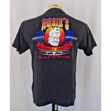 Rosie's 2007 20th Anniversary Rodeo and Roast Men's Medium Black Cotton T Shirt