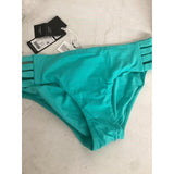 Seafolly Women's 12 Fastlane Multi Strap Hipster Bikini Bottom Aquatic Blue NWT