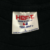 Texas Graphic Men's   Large Short Sleeve Black Cotton/Polyester Crew Neck  T