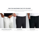 Haggar Mens No Iron Classic Fit Expandable Waist Pleat Front Pant Size 52WX 30L