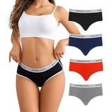 Avidlove Cotton Underwear for Women XXL Hipster Panties 4 Pack NEW