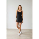 La Senza Women's Size XS Black Rayon/Spandex Sleeveless A Line Dress
