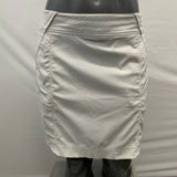 Zero Restriction Golf Skort Women's 10 White Poly Spandex