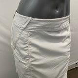 Zero Restriction Golf Skort Women's 10 White Poly Spandex