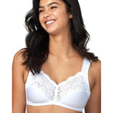 Wonderbra Full Support Wire Free Bra  W2404 White