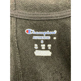 Champion Women's Size Small Black Hooded jacket Full Zip Polyester/Cotton