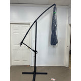 Garvee 10FT Offset Patio Umbrella 360 Rotation Cantilever Outdoor Umbrella NEW