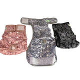 wegreeco Washable Female Dog Diapers (Pack of 3) Medium 12-15" Waist