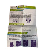wegreeco Washable Female Dog Diapers (Pack of 3) Medium 12-15" Waist