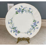 Paragon Forget Me -Not By Appointment To Her Majesty The Queen 8" Bread Plate
